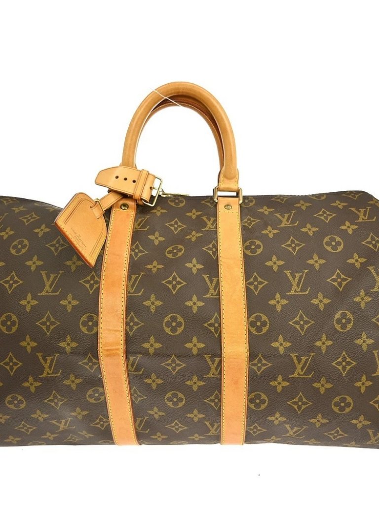 Louis Vuitton Keepall 45 Duffle Handbag Monogram